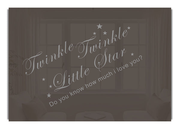 Twinkle Twinkle Little Star 2 Schokolade