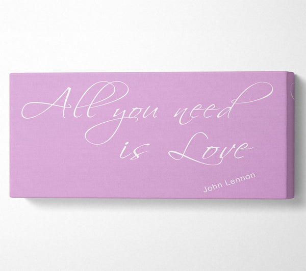 Musikzitat Alles was du brauchst ist Liebe 2 Pink