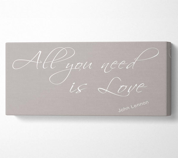 Musik Zitat All You Need Is Love 2 Beige