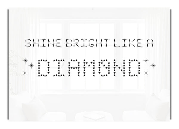 Shine Bright Rihanna Weiß