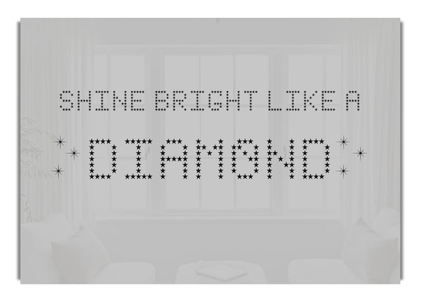Shine Bright Rihanna Grau
