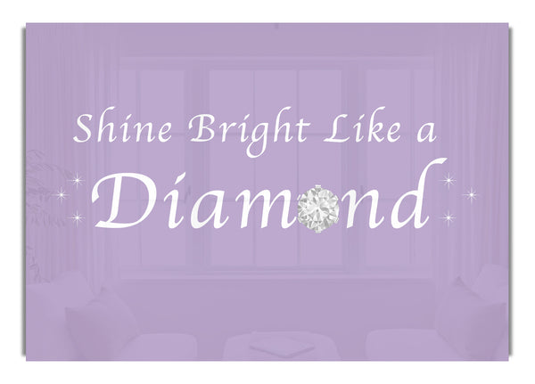 Strahle hell wie ein Diamant – Rihanna Lilac