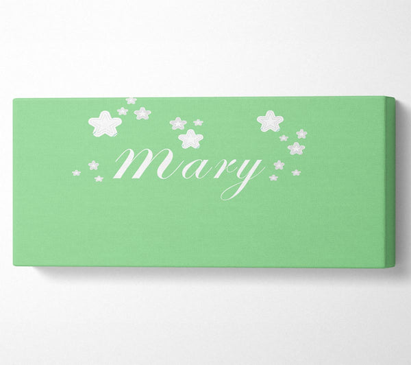 Girls Room Quote Your Name In Stars Green