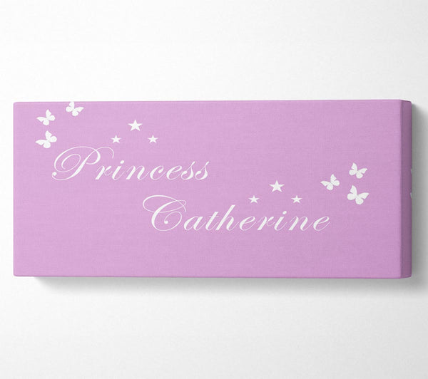 Dein eigener Name Prinzessin Pink