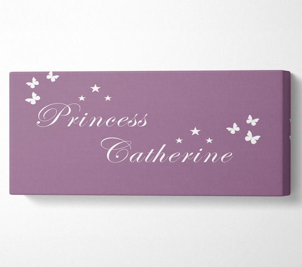 Girls Room Quote Your Own Name Princess Dusty Pink