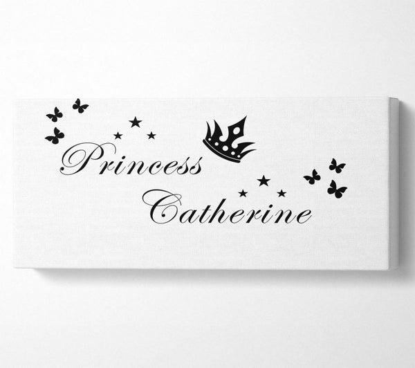 Dein eigener Name Prinzessin 2 Weiß