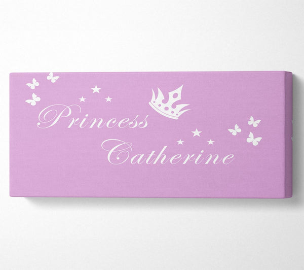 Dein eigener Name Prinzessin 2 Rosa