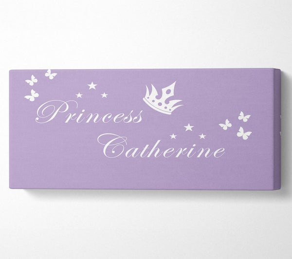 Dein eigener Name Prinzessin 2 Lila