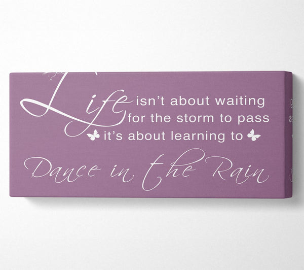 Life Isnt About Waiting Dusty Pink