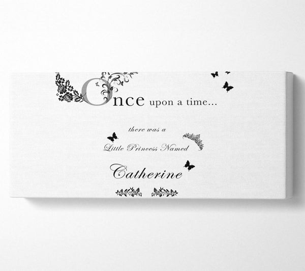 Once Upon A Time Your Name White