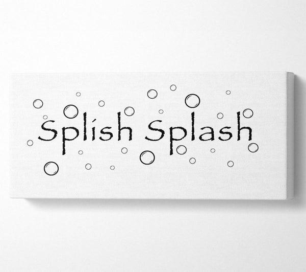 Badezimmer Zitat Splish Splash Badezimmer Weiß