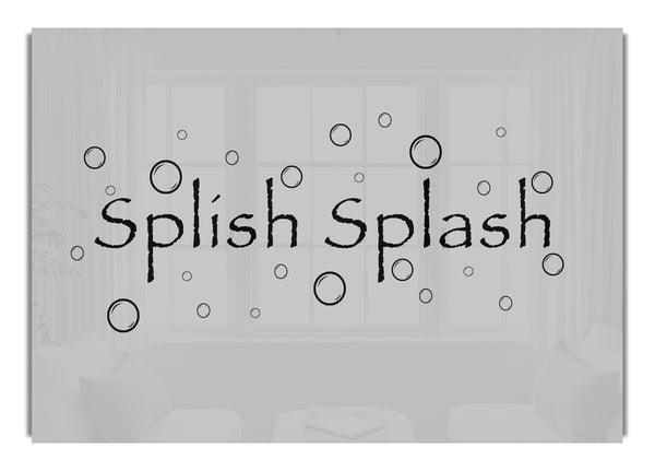Splish Splash Badezimmer Grau