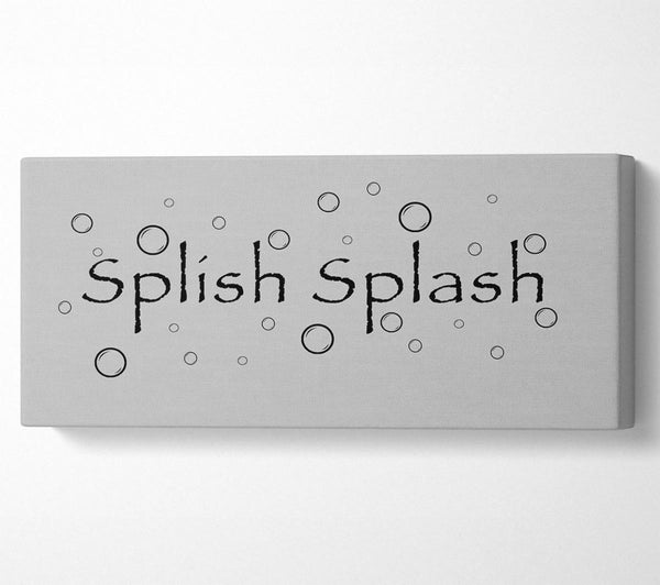 Badezimmer Zitat Splish Splash Badezimmer Grau