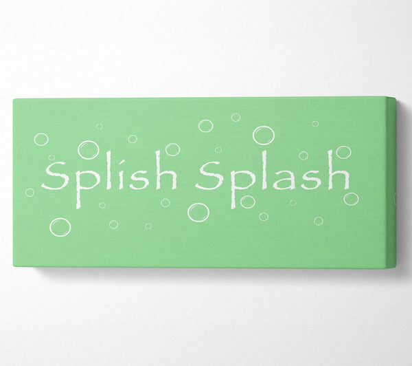 Badezimmer Zitat Splish Splash Badezimmer Grün