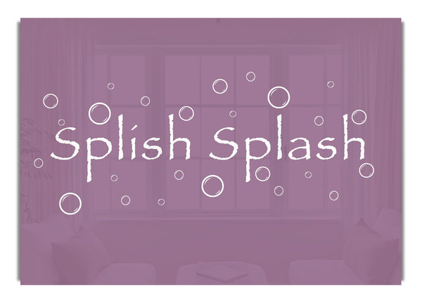 Splish Splash Badezimmer Altrosa