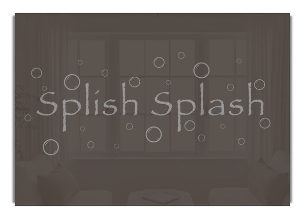 Splish Splash Badezimmer Schokolade