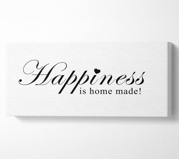 Home Zitat Glück ist hausgemacht Weiß