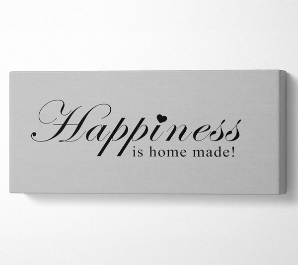 Home Zitat Glück ist hausgemacht Grau