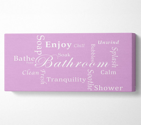 Badezimmer Zitat Badezimmer Tranquility Pink