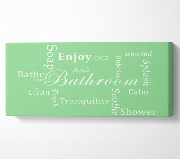 Badezimmer Zitat Badezimmer Tranquility Grün