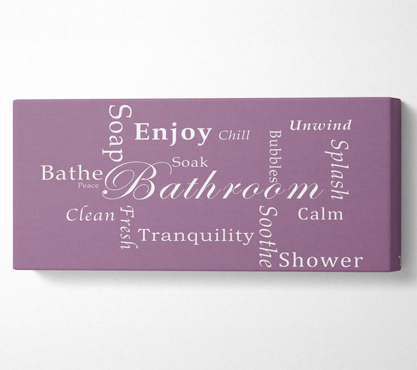 Badezimmer Zitat Badezimmer Tranquility Dusty Pink