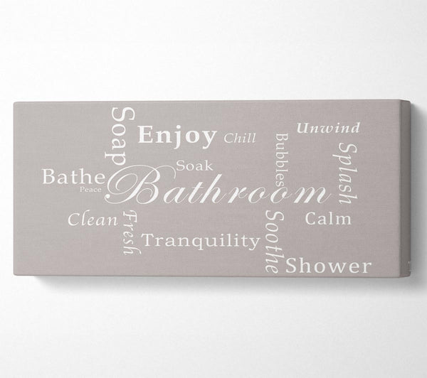 Badezimmer Zitat Badezimmer Tranquility Beige