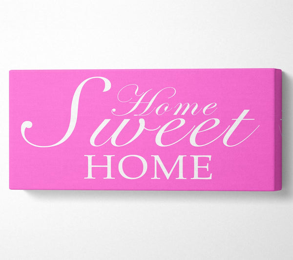 Home Zitat Home Sweet Home Leuchtendes Rosa