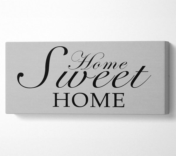 Home Zitat Home Sweet Home Grau