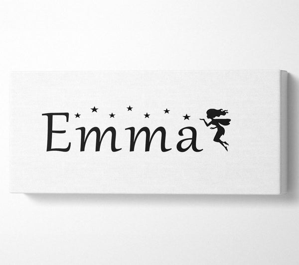 Dein Name in Feenstaubweiß