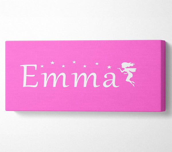Dein Name in Feenstaub, leuchtendes Pink