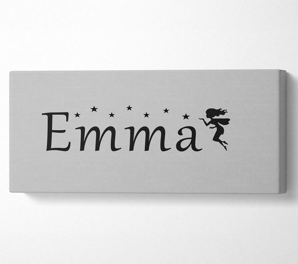 Dein Name in Feenstaubgrau