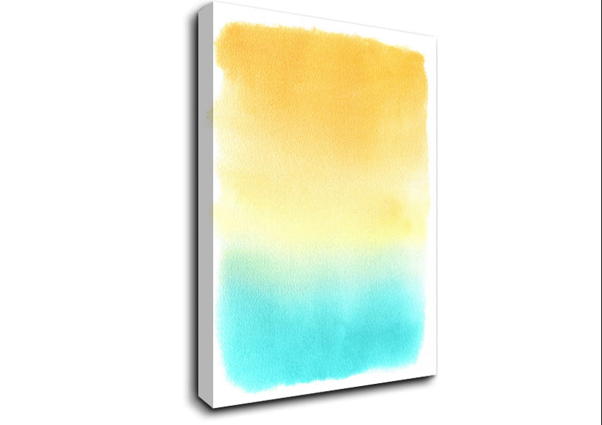  A Canvas Print of A Day At The Beach Canvas Print