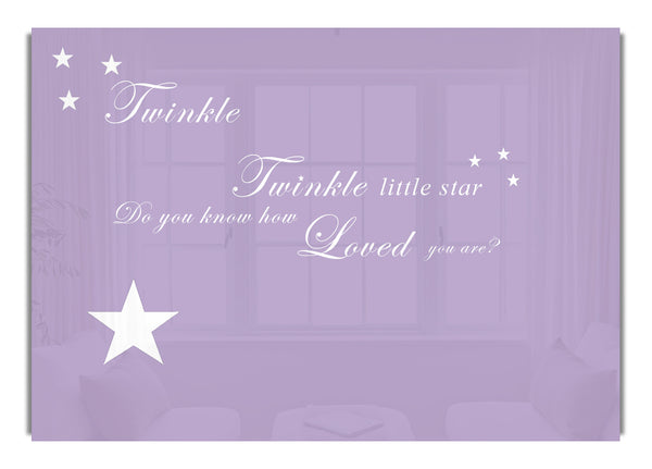 Twinkle Twinkle Little Star 1 Lila