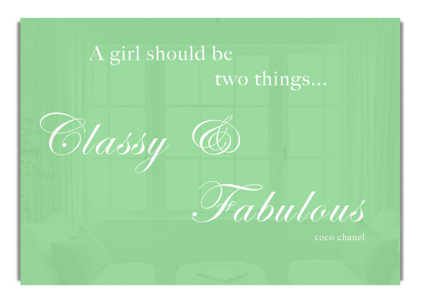 Classy and Fabulous Green