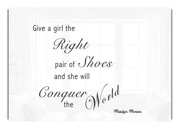 Das richtige Paar Schuhe Marilyn Monroe Weiß