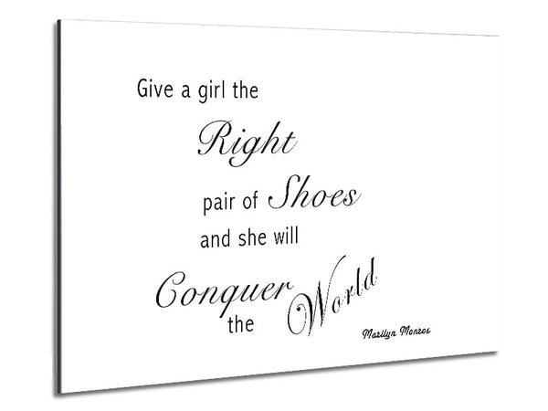 Das richtige Paar Schuhe Marilyn Monroe Weiß