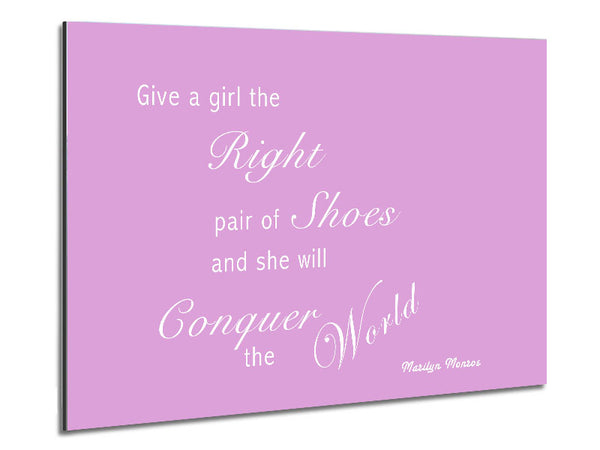 Das richtige Paar Schuhe Marilyn Monroe Pink