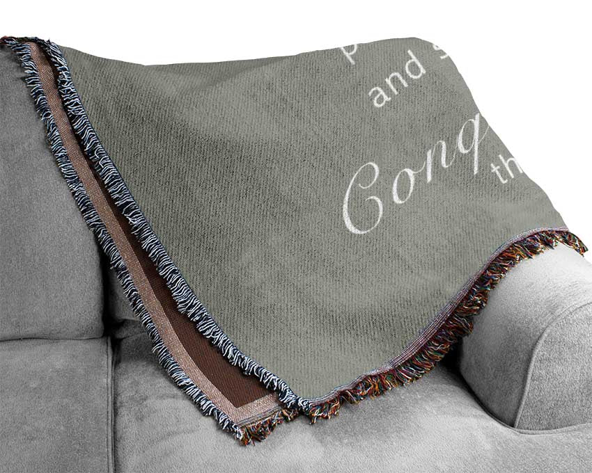 The Right Pair Of Shoes Marilyn Monroe Grey White Woven Blanket