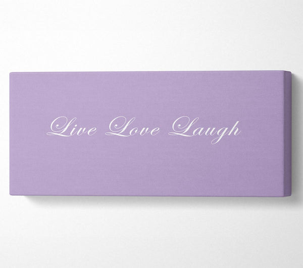 Liebeszitat Live Love Laugh 2 Lila