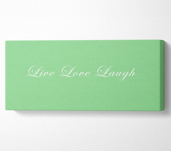 Liebeszitat Live Love Laugh 2 Grün