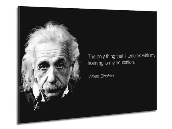 Motivationszitat Albert Einstein Bildung