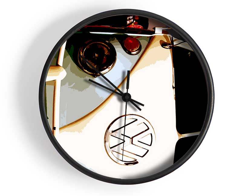 VW Camper Retro Clock - Wallart-Direct UK