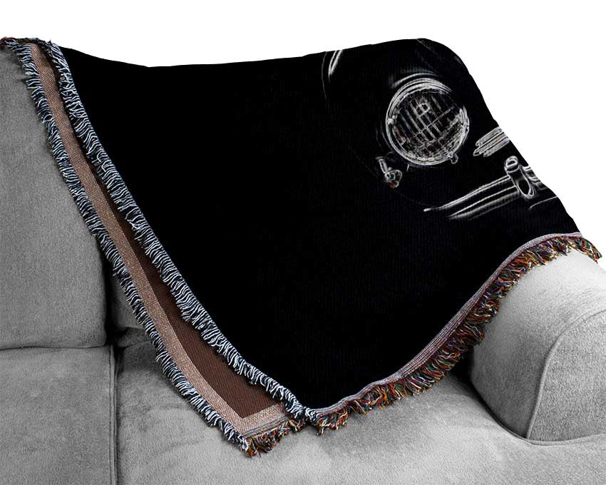 Vw Beatle Woven Blanket