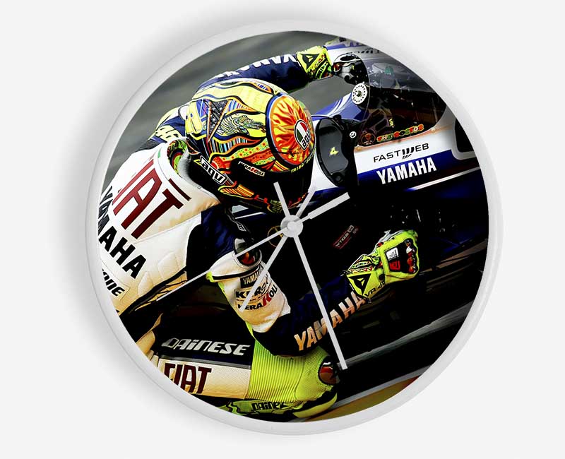 Valentino Rossi Clock - Wallart-Direct UK