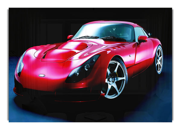 Tvr Red Front View