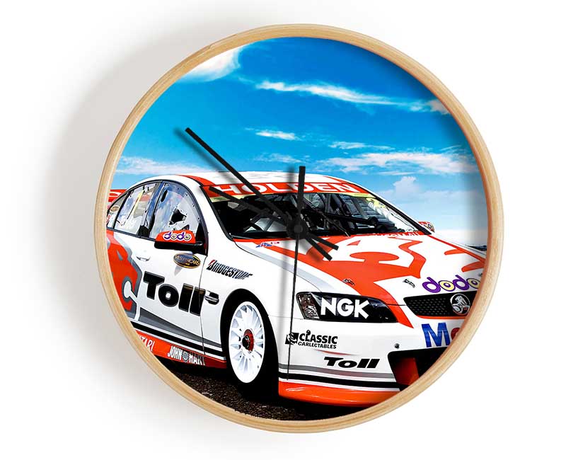 Toll Holden Comadore Racing Car Clock - Wallart-Direct UK