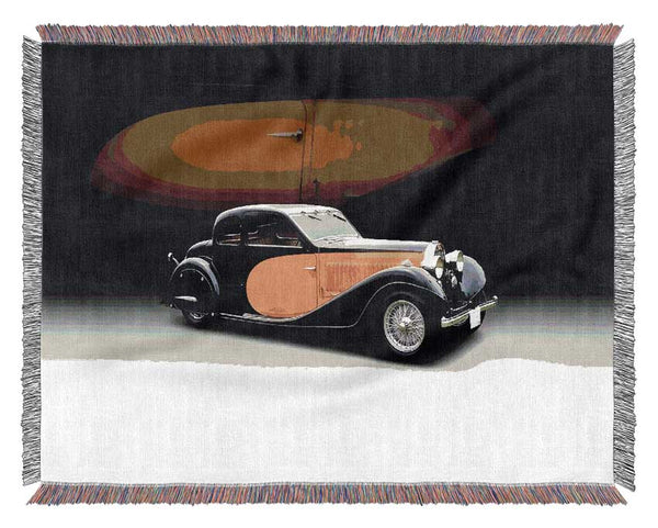 The First Bugatti Veyron Woven Blanket
