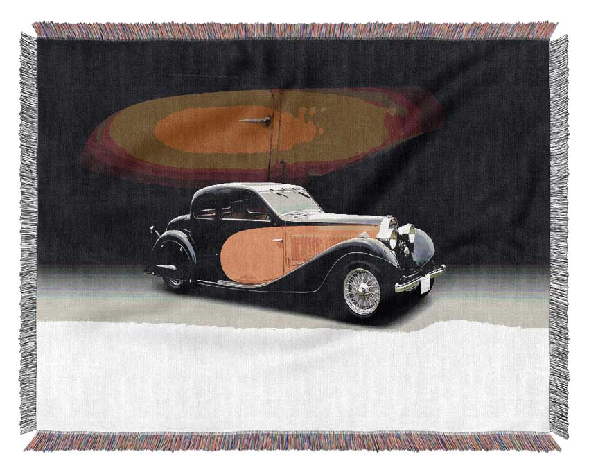 The First Bugatti Veyron Woven Blanket