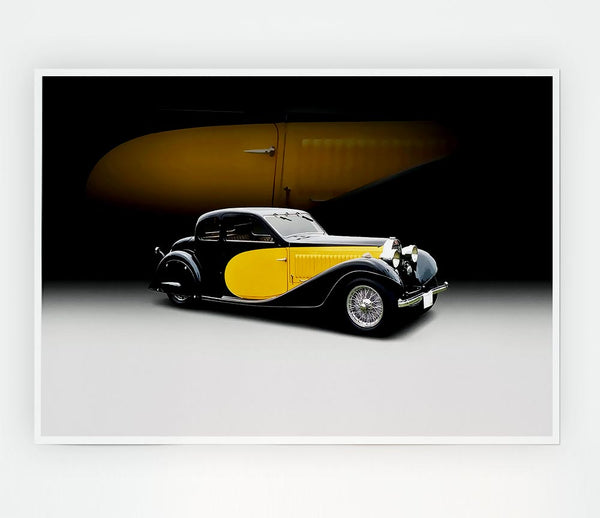 The First Bugatti Veyron Print Poster Wall Art