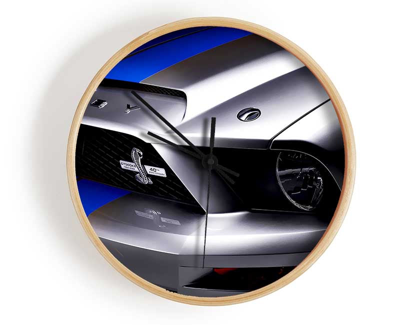 Shelby Mustang Grill Clock - Wallart-Direct UK